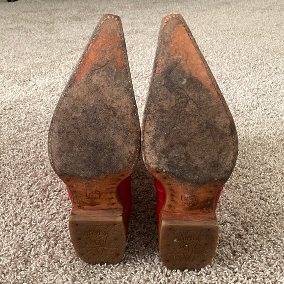 Handmade Los Altos Genuine Crocodile Cowboy Boots - like NEW (size 7.5) - Picture 5 of 16